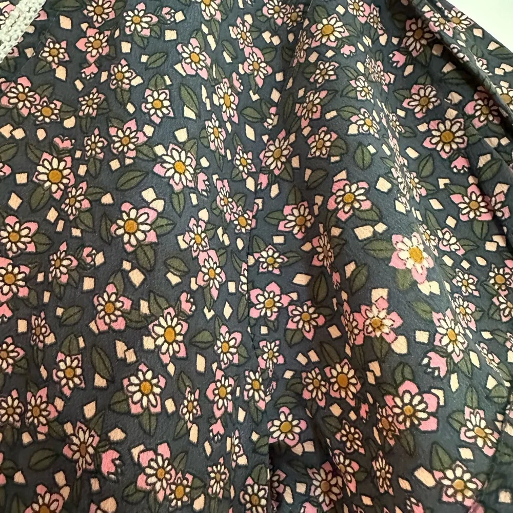 NATURAL LIFE Black Maxi Dress with Pink Floral Print - Picture 3 of 9
